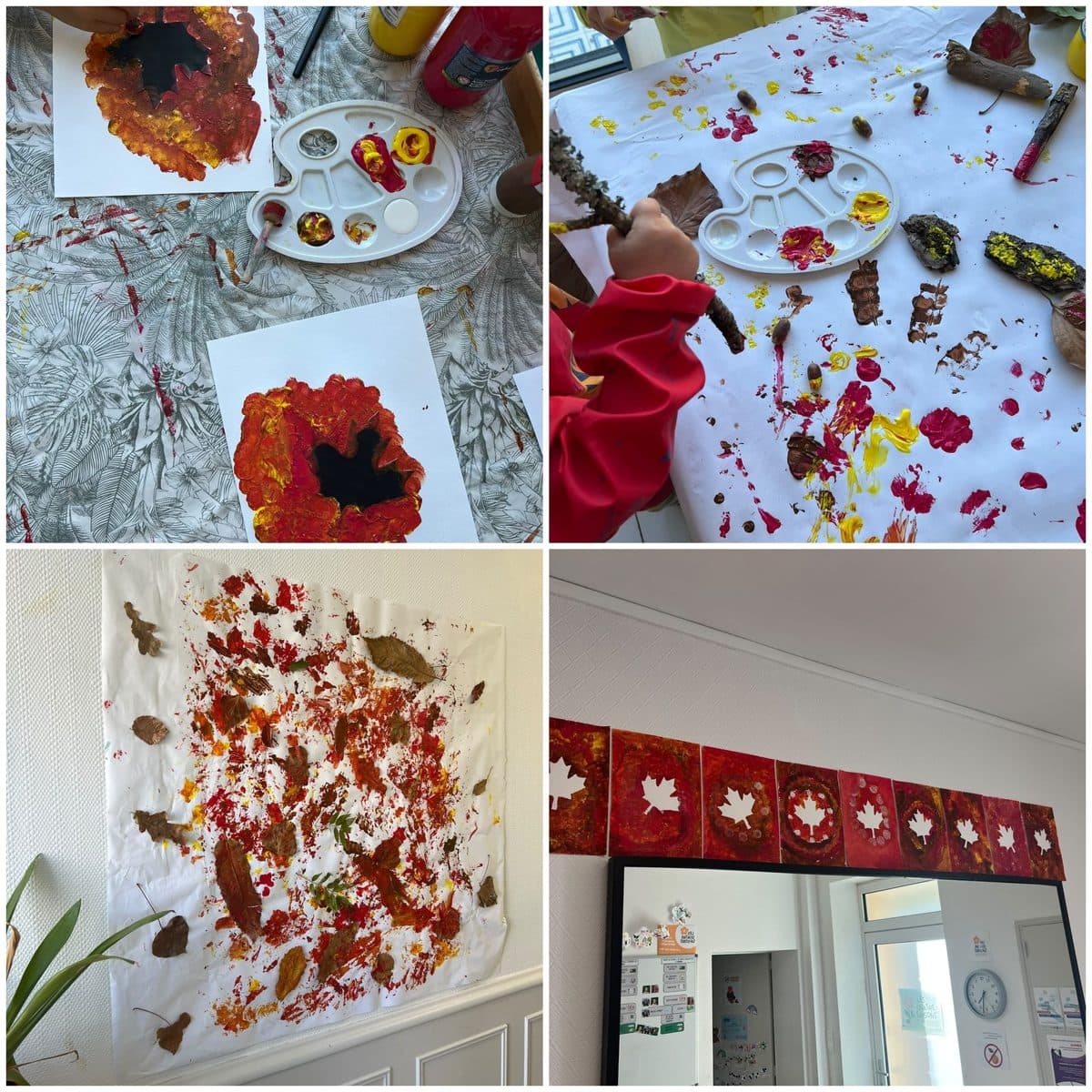 L'automne s'invite en classe